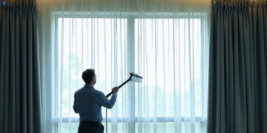 Commercial drapes cleaning service wallace-vic hotels offices