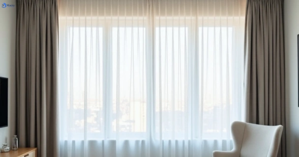 Restored vibrant drapes in wallace-vic QLD after Matty Curtain Cleaning